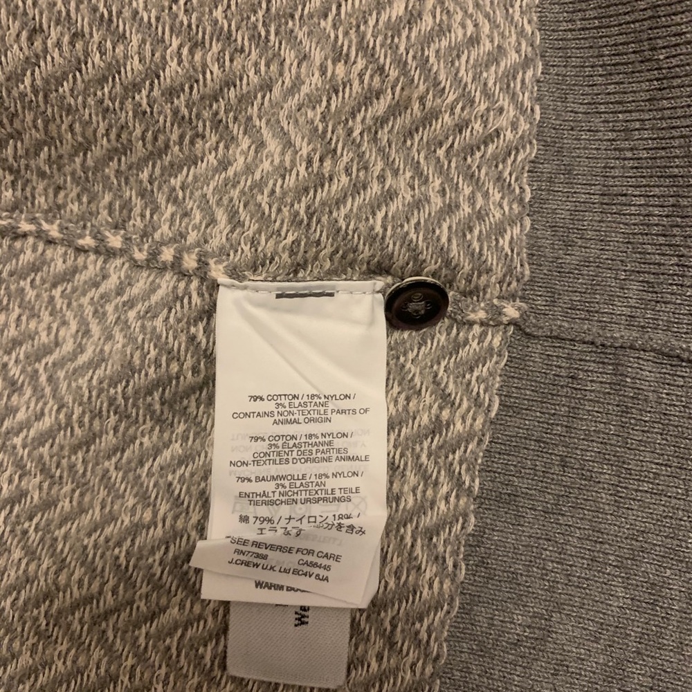 J.Crew Herringbone Cardigan - Picture 6 of 8